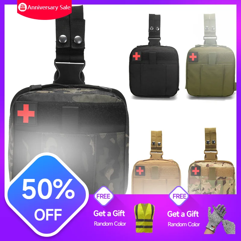 Camping Tactical Survival First Aid Bag First Aid Kit Medicine Organizer Home Car Waterproof Leg Emergency Kit Forest Survival
Camping Tactical Survival First Aid Bag First Aid Kit Medicine Organizer Home Car Waterproof Leg Emergency Kit Forest Survival