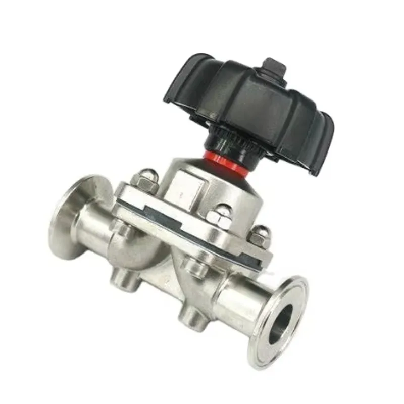 Sanitary SS316L Manual Operate Type Stainless Steel Double PTFE EPDM Diaphragm Valve
Sanitary SS316L Manual Operate Type Stainless Steel Double PTFE EPDM Diaphragm Valve