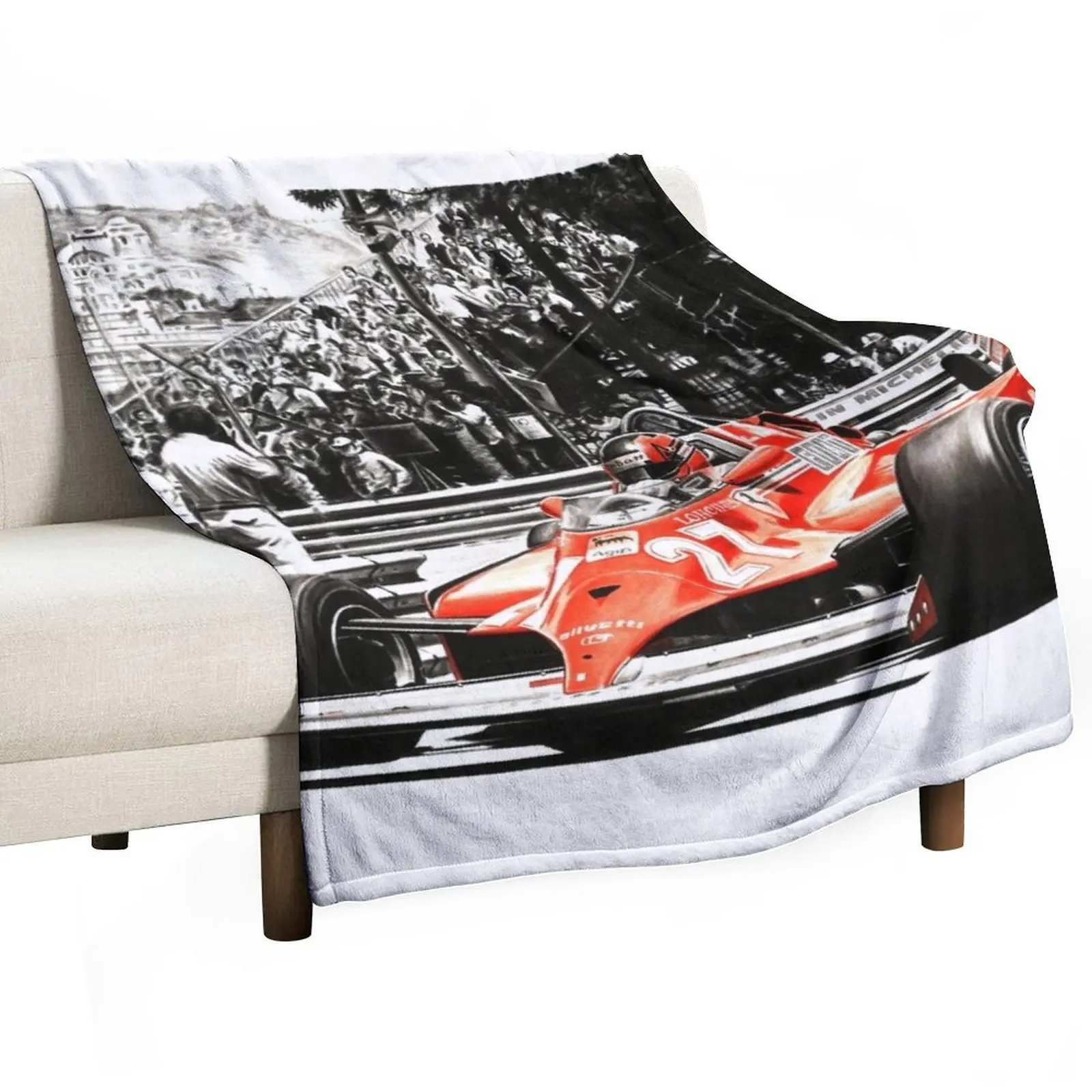 Villeneuve, Monaco GP, 1981. LF2 Throw Blanket Soft Cozy Blanket for Pet Kids Adults
Villeneuve, Monaco GP, 1981. LF2 Throw Blanket Soft Cozy Blanket for Pet Kids Adults