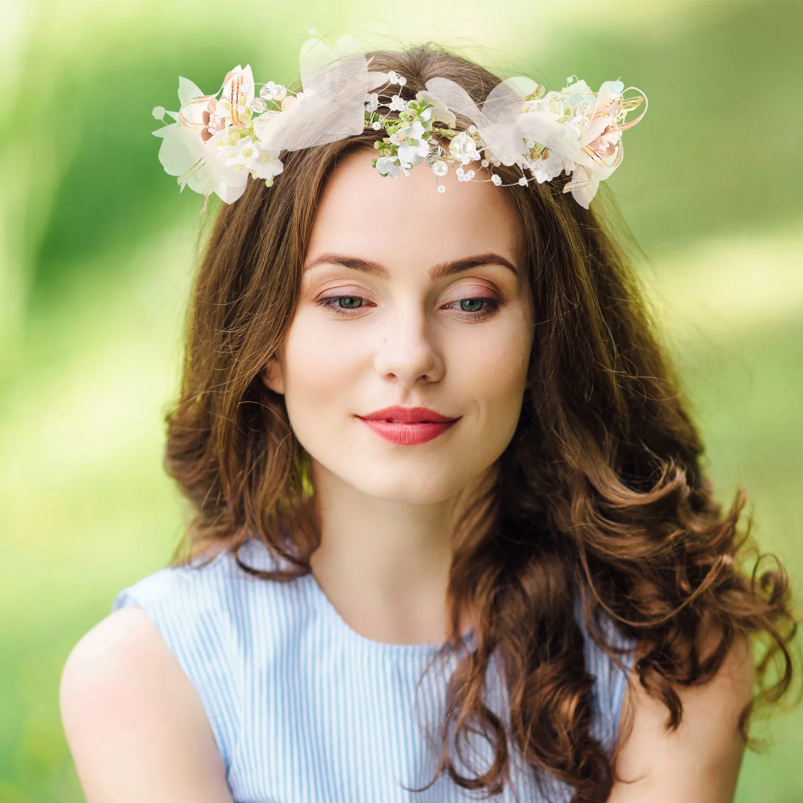 Princess Headb Wreath Headdress for Girls Artificial Flowers Stylish Wedding Party Accessories Faux Crown Elegant Hair
Princess Headb Wreath Headdress for Girls Artificial Flowers Stylish Wedding Party Accessories Faux Crown Elegant Hair