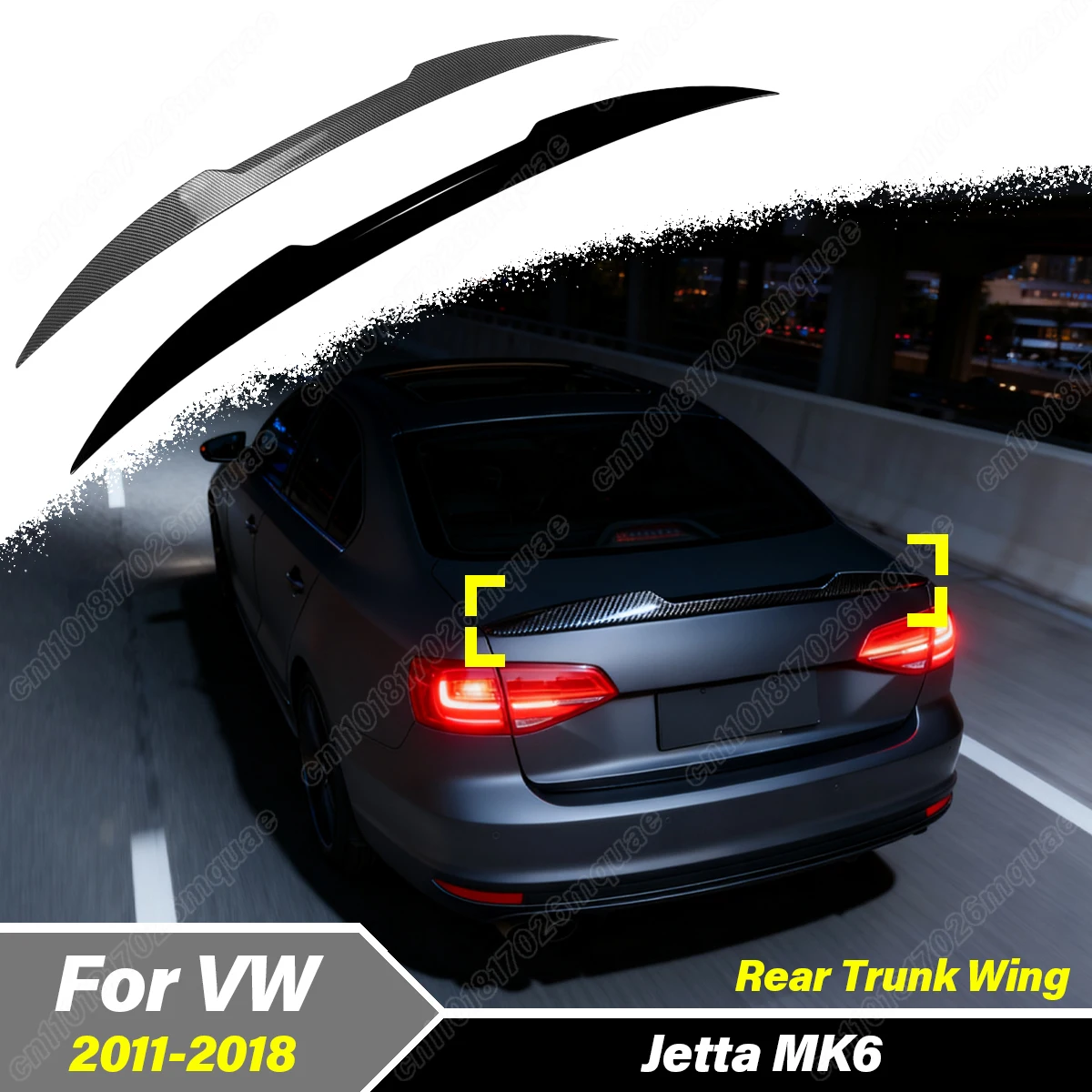 For Volkswagen Jetta MK6 M4 2011 2012 2013 2014 2015 2016 2017 2018 Automobile Rear Trunk Spoiler Wing Decoration Accessories
For Volkswagen Jetta MK6 M4 2011 2012 2013 2014 2015 2016 2017 2018 Automobile Rear Trunk Spoiler Wing Decoration Accessories