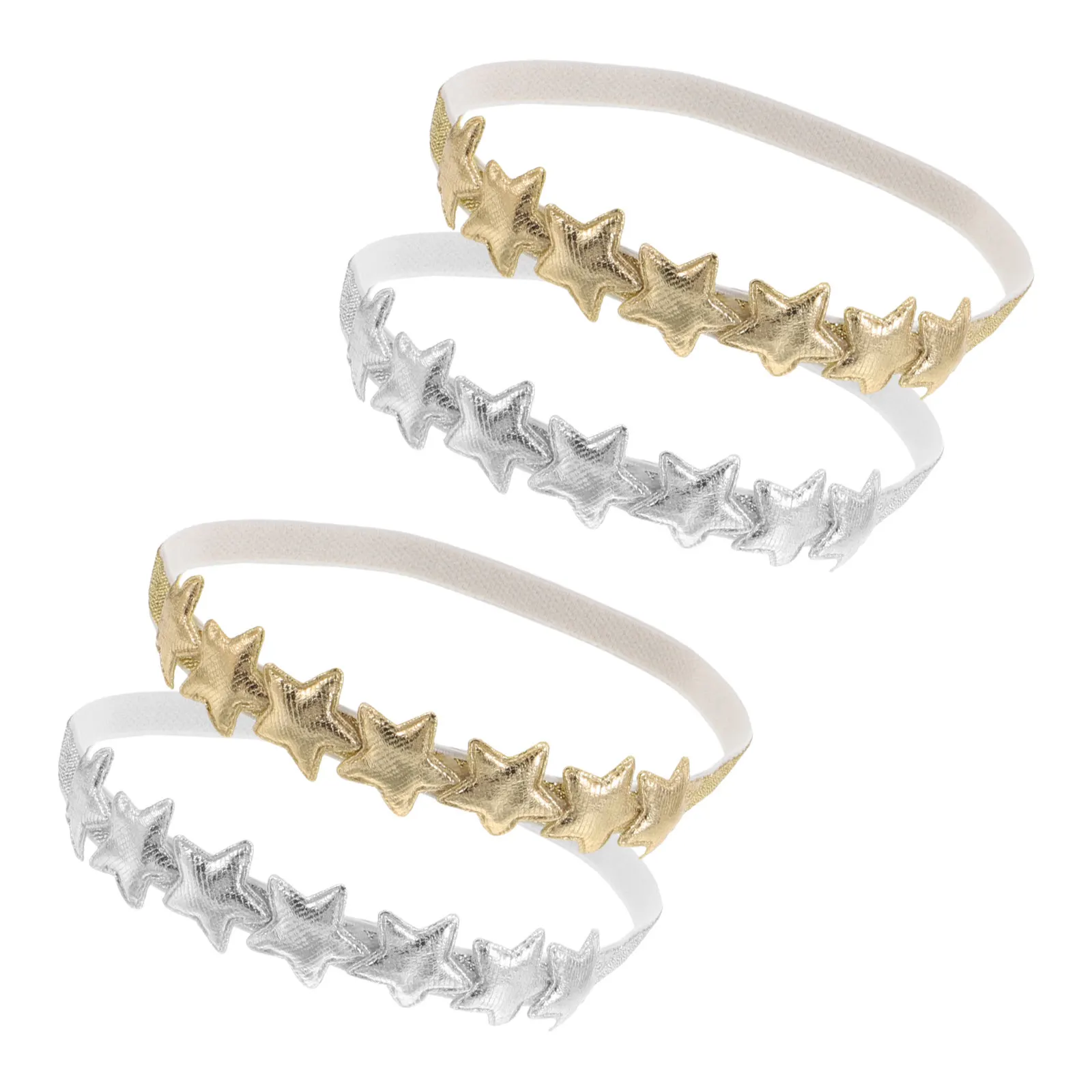 Набор из 4 повязок на голову с пятиконечной звездой, мягкие, удобные, надежные, яркие, для украшения волос
Набор из 4 повязок на голову с пятиконечной звездой, мягкие, удобные, надежные, яркие, для украшения волос
