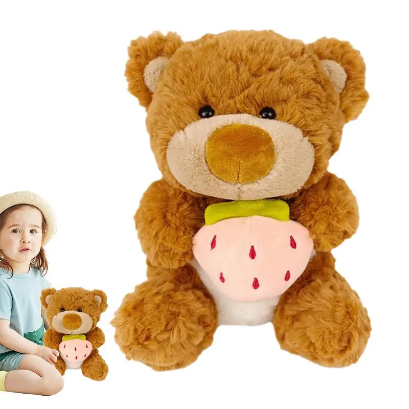 Игрушка с клубничным медведем, детские подушки с животными, плюшевая милая кукла с клубникой, мягкая игрушка для детей, девочек и мальчиков, дни рождения
Игрушка с клубничным медведем, детские подушки с животными, плюшевая милая кукла с клубникой, мягкая игрушка для детей, девочек и мальчиков, дни рождения