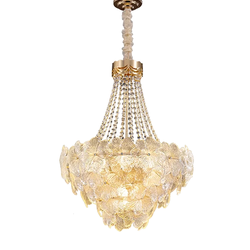 Vintage 2025 Flower Glass Pendant Light Luxury Interior Decoration Lighting Lampara De Techo Lustres 
Vintage 2025 Flower Glass Pendant Light Luxury Interior Decoration Lighting Lampara De Techo Lustres