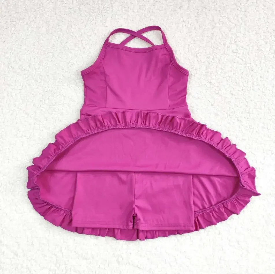 cute girl dress set purple short sleeve summer Baby Girls Sport Dress Acive Wear With Under Short children boutique kid clothes 
cute girl dress set purple short sleeve summer Baby Girls Sport Dress Acive Wear With Under Short children boutique kid clothes