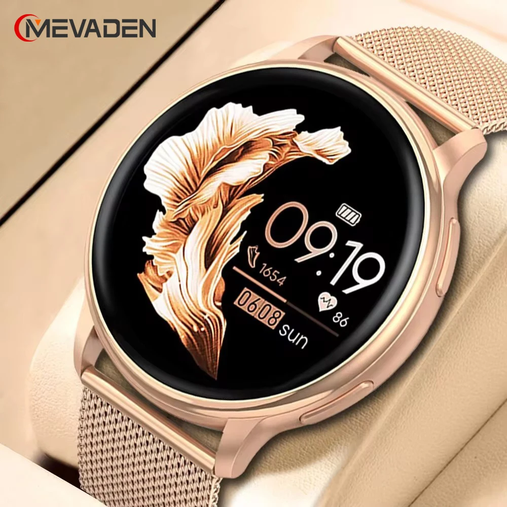 MEVADEN 1.32 inch Female Fashion Smart Watch Bluetooth Call Women Sport Fitness Tracker Health Monitor Smartwatch for Ladies Y22
MEVADEN 1.32 inch Female Fashion Smart Watch Bluetooth Call Women Sport Fitness Tracker Health Monitor Smartwatch for Ladies Y22