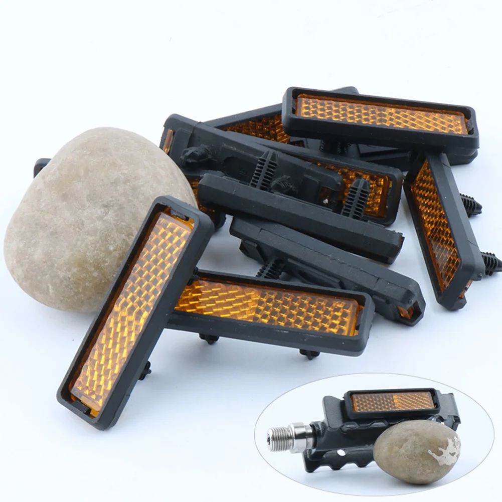 Bike Pedal reflector Cycling Components High Brightness Mountain Night Reflective Safety Bicycle Hot New High Quality
Bike Pedal reflector Cycling Components High Brightness Mountain Night Reflective Safety Bicycle Hot New High Quality