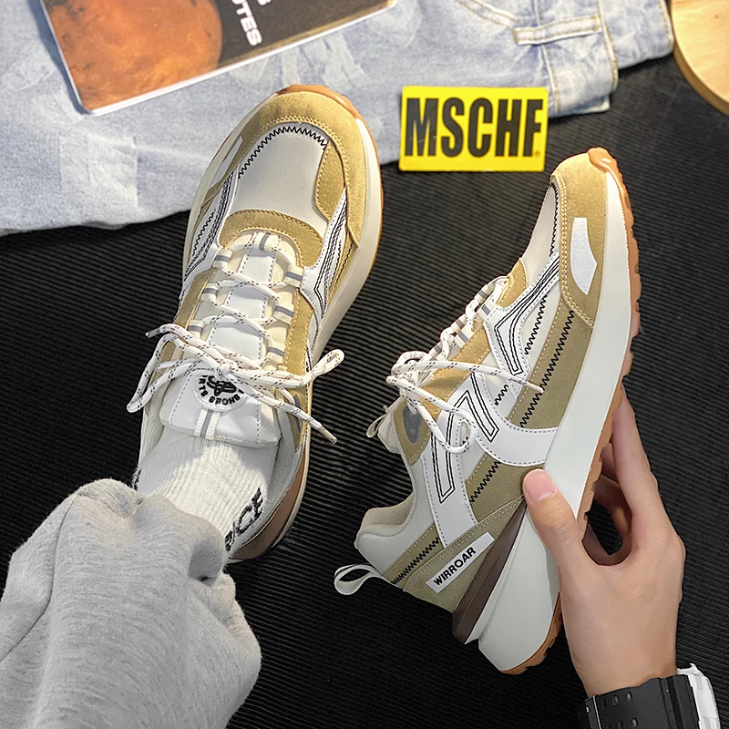 Autumn Patchwork Mesh Breathable Flat Low-top Fashionable and Versatile Men's Large-sized Casual Sports Shoes for All Seasons
Autumn Patchwork Mesh Breathable Flat Low-top Fashionable and Versatile Men's Large-sized Casual Sports Shoes for All Seasons