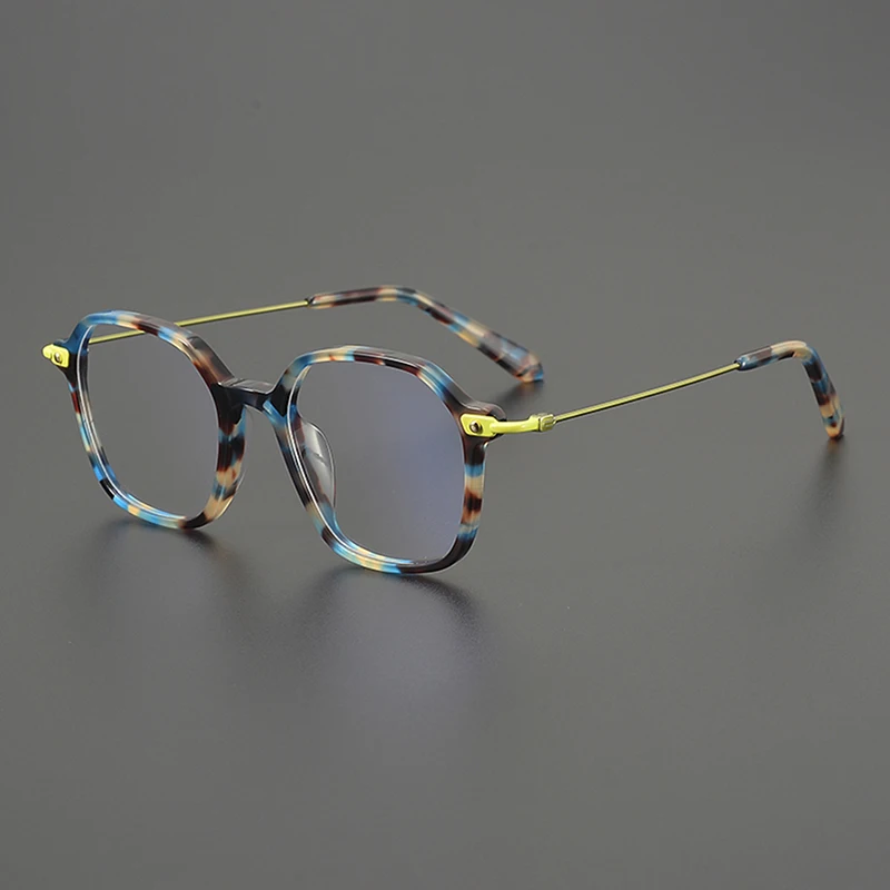 Rare vintage square personalized stylish eyeglass frames with a literary style, for big faces, with ultra-light titanium optical
Rare vintage square personalized stylish eyeglass frames with a literary style, for big faces, with ultra-light titanium optical