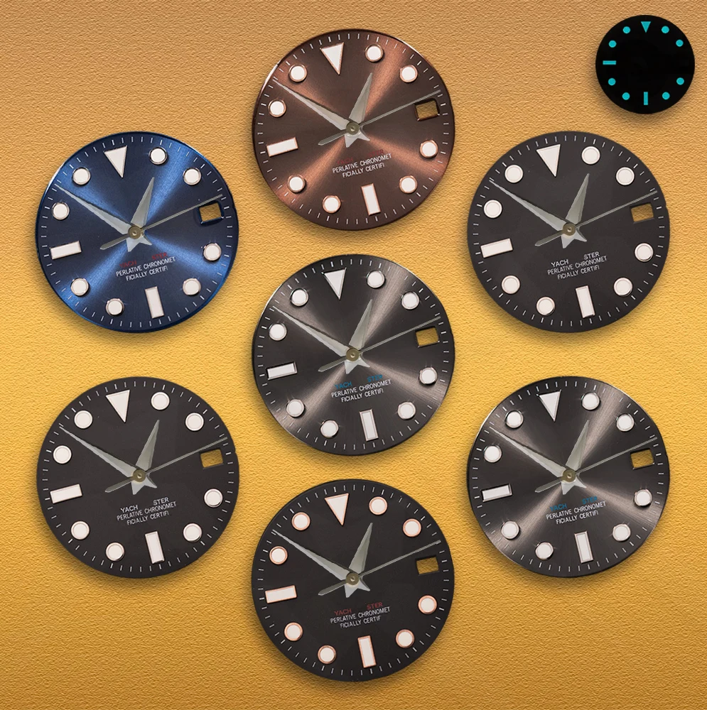 SEI S Logo 28.5mm Sun Pattern Classic Dial NH36/NH35 Movements C3 Green Luminous Watches for men Watch Modification Accessories
SEI S Logo 28.5mm Sun Pattern Classic Dial NH36/NH35 Movements C3 Green Luminous Watches for men Watch Modification Accessories
