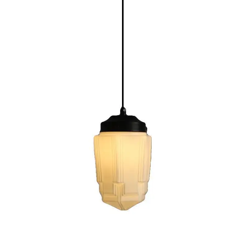 American bedside lamp Bauhaus simple personality retro industrial style living room dining room single head cream chandelier
American bedside lamp Bauhaus simple personality retro industrial style living room dining room single head cream chandelier