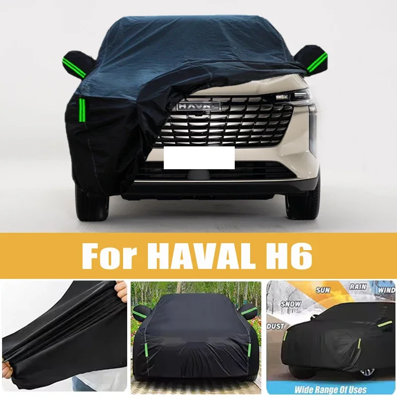 For HAVAL H6 Full Car Cover Four Seasons Universal Outdoor Sun Anti UV Rain Snow Dust Protection Oxford Cloth Car Accessories
For HAVAL H6 Full Car Cover Four Seasons Universal Outdoor Sun Anti UV Rain Snow Dust Protection Oxford Cloth Car Accessories