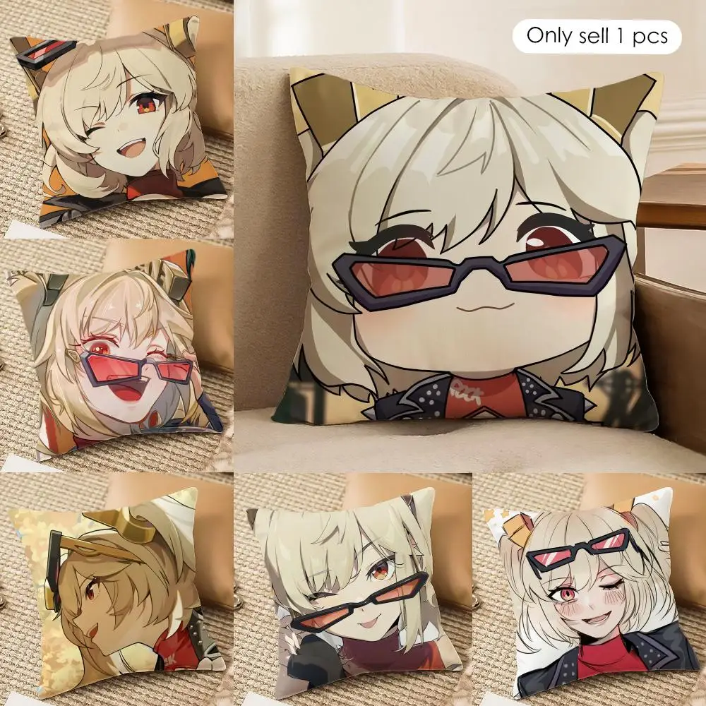 Burnice Zenless Zone Zero Cushion Cover Silky Short Plush Invisible Zipper Dustproof Sofa Pillow Case for Home Decor
Burnice Zenless Zone Zero Cushion Cover Silky Short Plush Invisible Zipper Dustproof Sofa Pillow Case for Home Decor