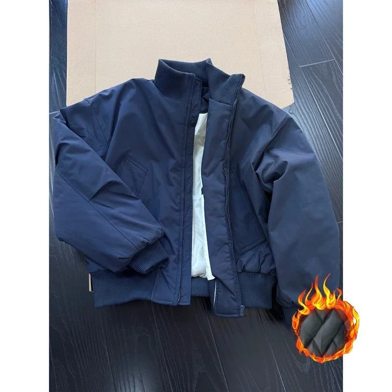 Cleanfit American Sle ort Flight Jaet Cotton Coat Men's Winter Bomber ape Collar Cotton Clothes Loose Fit Polyester
Cleanfit American Sle ort Flight Jaet Cotton Coat Men's Winter Bomber ape Collar Cotton Clothes Loose Fit Polyester