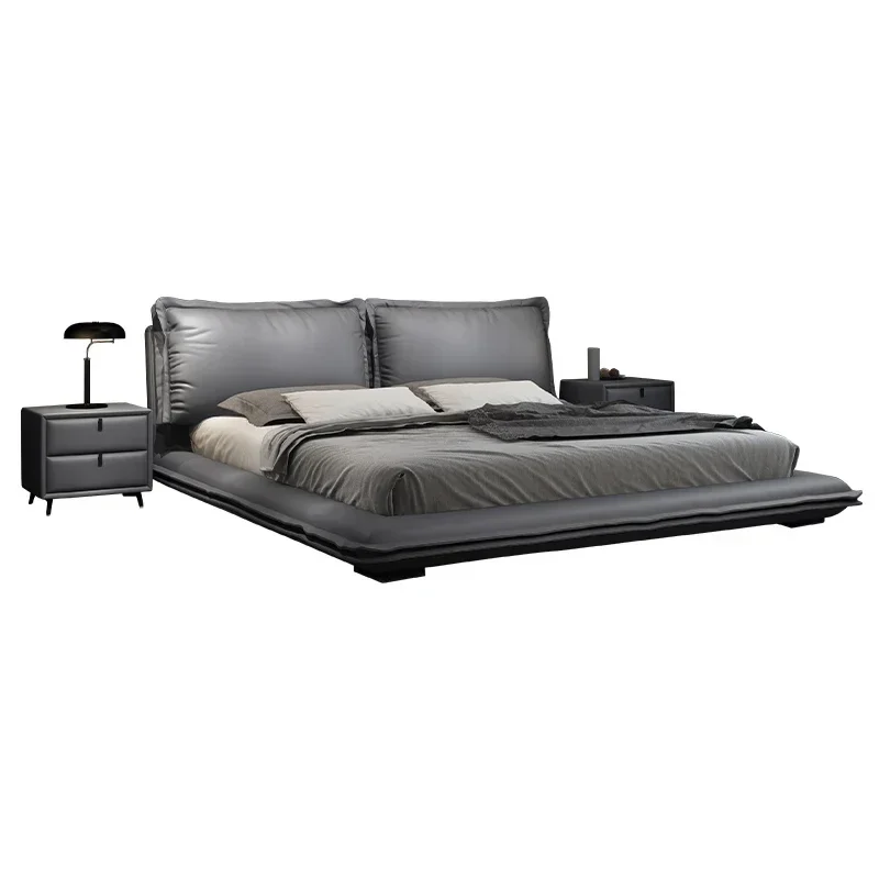 Minimalist Elephant Ears Leather Bed Light Luxury Modern Simple Double Master Bedroom Bed
Minimalist Elephant Ears Leather Bed Light Luxury Modern Simple Double Master Bedroom Bed