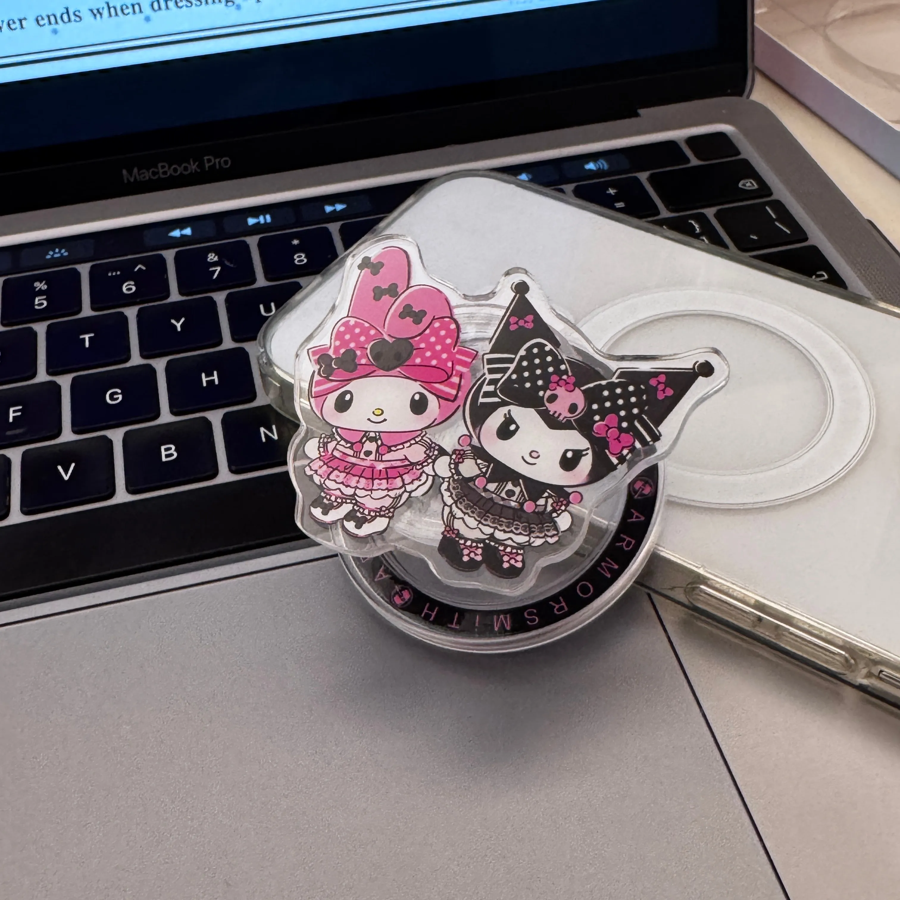 Магнитная ручка для телефона Magsafe Tok Stand Sanrio Hello Kitty Kuromi Pochacco Melody для iPhone, складной держатель для беспроводной зарядки
Магнитная ручка для телефона Magsafe Tok Stand Sanrio Hello Kitty Kuromi Pochacco Melody для iPhone, складной держатель для беспроводной зарядки