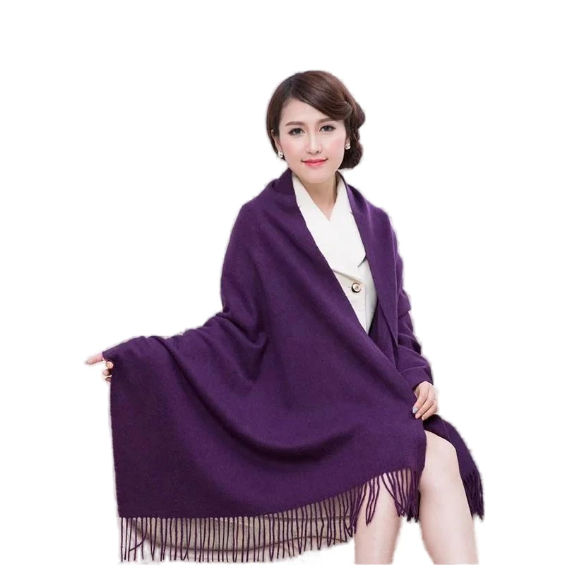 Women's Winter Shawl Scarf Scarves Wrap Warm 100% Wool New Fashion Burgundy Pashmina Thick Solid Color
Women's Winter Shawl Scarf Scarves Wrap Warm 100% Wool New Fashion Burgundy Pashmina Thick Solid Color