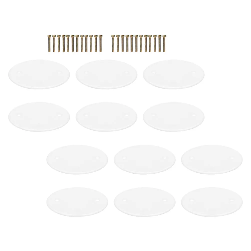 Round Blank Cover Plate Plastic Ceiling Closure Socket Surround Plates Simple Design Easy Install Durable Wide Application
Round Blank Cover Plate Plastic Ceiling Closure Socket Surround Plates Simple Design Easy Install Durable Wide Application