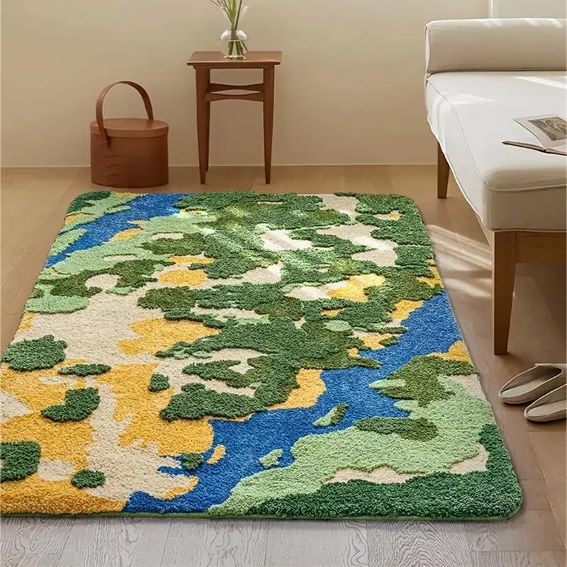 Green Garden Art Carpet For Living Room Home Soft Bedroom Rug Aesthetic Pastoral Decoration Design Sofa Coffee Table Floor Mat
Green Garden Art Carpet For Living Room Home Soft Bedroom Rug Aesthetic Pastoral Decoration Design Sofa Coffee Table Floor Mat