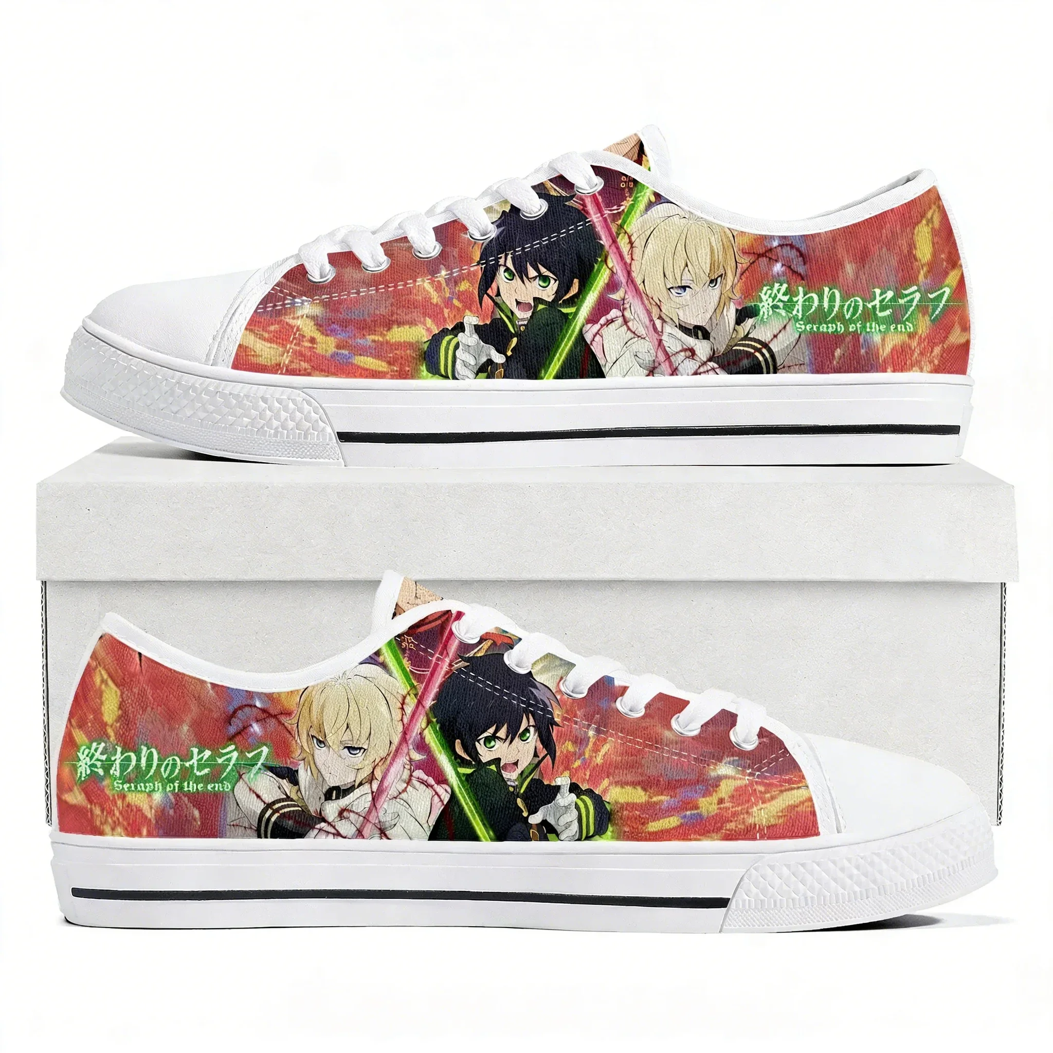 Seraph Of The End Hyakuya Low Top Sneakers High Quality Mens Womens Teenager Canvas Sneaker Couple Casual Shoes Custom Shoe
Seraph Of The End Hyakuya Low Top Sneakers High Quality Mens Womens Teenager Canvas Sneaker Couple Casual Shoes Custom Shoe