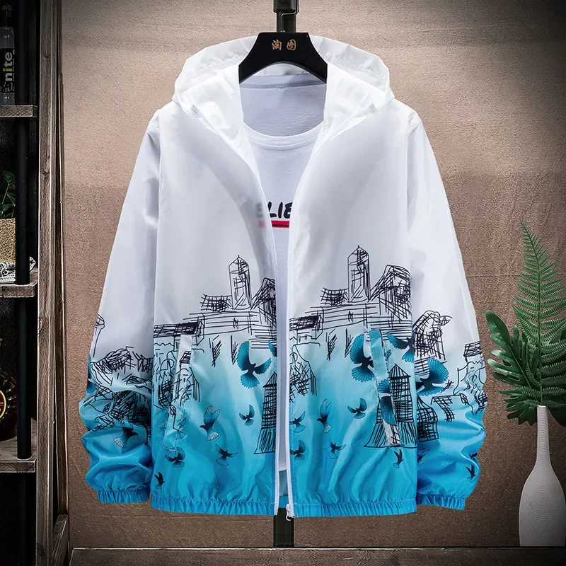 2024 Summer Hooded Jacket Men Waterproof Sun Protection Clothing Fishing Hunting Clothes Male Quick Dry Skin Windbreaker
2024 Summer Hooded Jacket Men Waterproof Sun Protection Clothing Fishing Hunting Clothes Male Quick Dry Skin Windbreaker