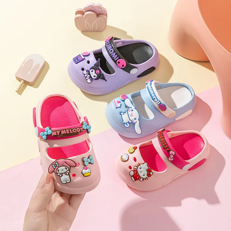 Original kids cartoon Kulomi summer beach hole non-slip children's princess slippers indoor cartoon cute shoes
Original kids cartoon Kulomi summer beach hole non-slip children's princess slippers indoor cartoon cute shoes