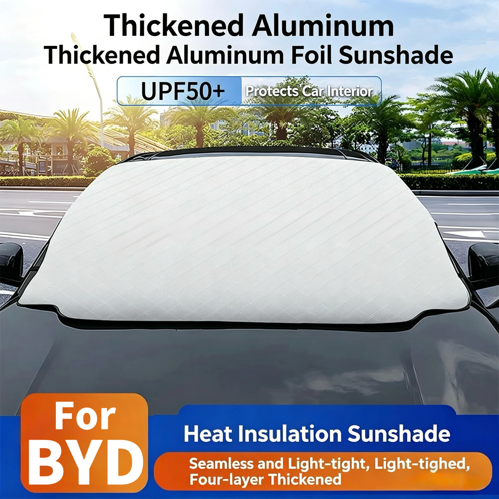 For BYD Seal U Atto 3 Evo Seagull Sunshade Thermal Insulation Sun Protection Front Windshield Snow Shield Thermal insulation
For BYD Seal U Atto 3 Evo Seagull Sunshade Thermal Insulation Sun Protection Front Windshield Snow Shield Thermal insulation