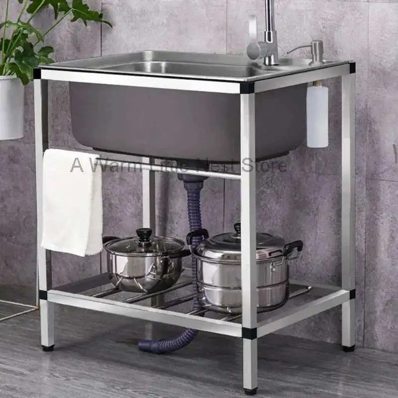 Chinese Metal Kitchen Sinks for Restaurant Sink with Bracket One-piece Simple and Creative Household Kitchen Sink for Kitchen
Chinese Metal Kitchen Sinks for Restaurant Sink with Bracket One-piece Simple and Creative Household Kitchen Sink for Kitchen