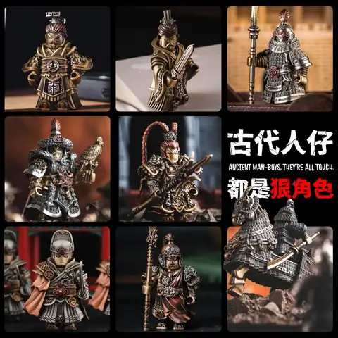 Antigo personagem resistente heróis delicado estatueta de metal cruadas templários moc blocos de construção tijolos destacáveis magnéticos brinquedos