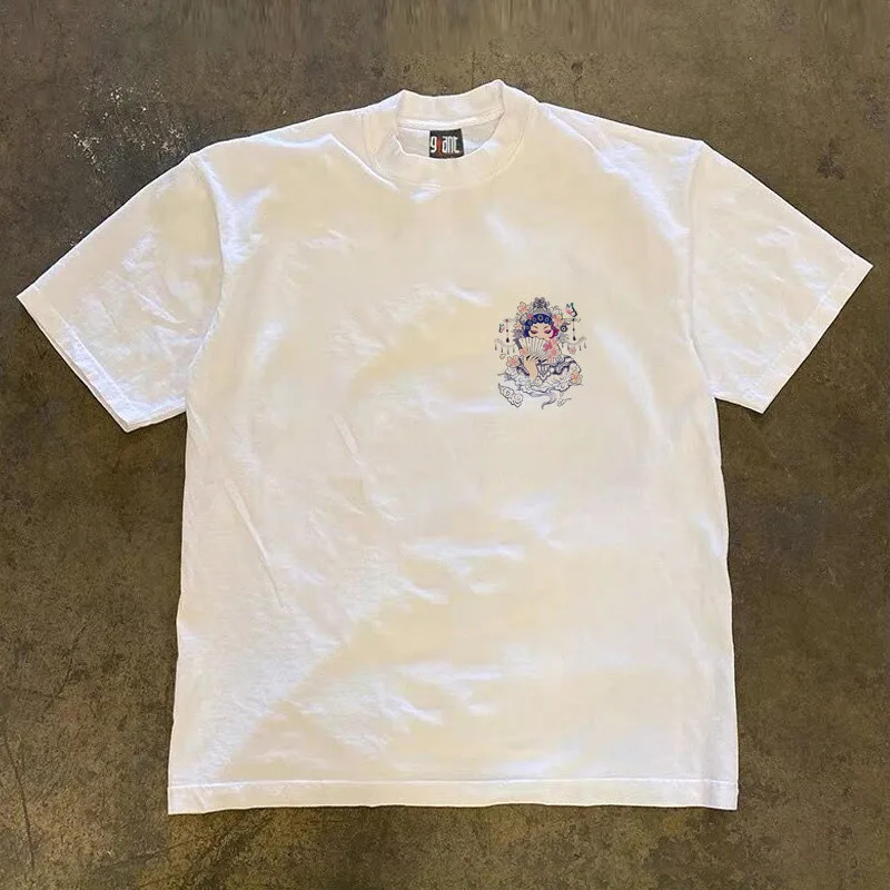 2024 Summer New Hot Selling Fashion 100% Cotton Niche Design American Parent-Child Short Sleeve T-shirt Loose Printing T-shirt
2024 Summer New Hot Selling Fashion 100% Cotton Niche Design American Parent-Child Short Sleeve T-shirt Loose Printing T-shirt