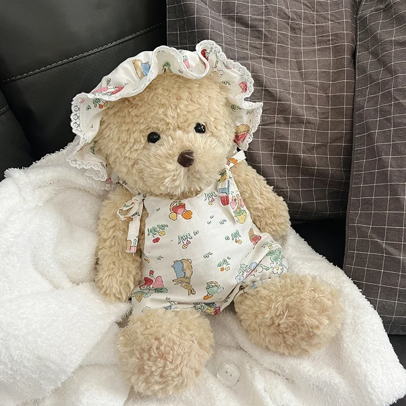 NEW Good night Baby Bear Plush Toy Doll with clothes and hat Teddy Bear Doll Birthday Christmas Gift kawaii room decor
NEW Good night Baby Bear Plush Toy Doll with clothes and hat Teddy Bear Doll Birthday Christmas Gift kawaii room decor