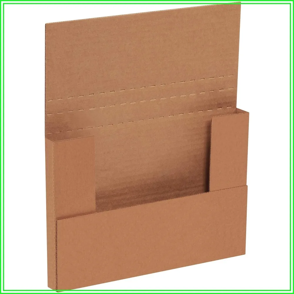 Corrugated Mailer Boxes 9 5/8"x6 5/8"x1 1/4" 50-Pack for Shipping, Moving, and Storage
Corrugated Mailer Boxes 9 5/8"x6 5/8"x1 1/4" 50-Pack for Shipping, Moving, and Storage