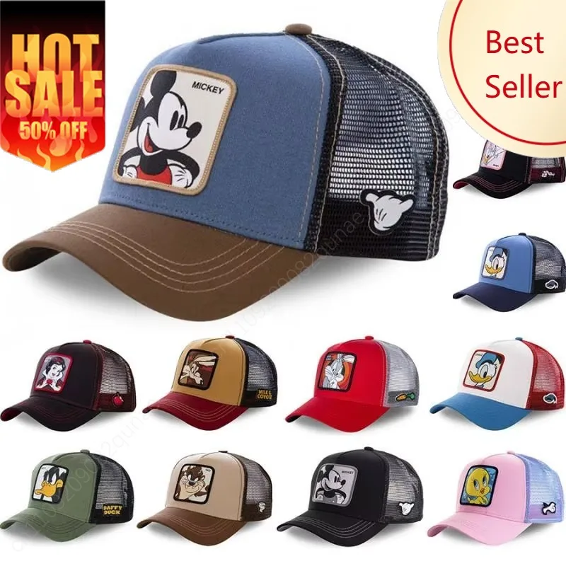 Cartoon Disney Mickey Goofy Sun Protection Baseball Cap Kawaii Donald Duck Outdoor Visor Sports Hat Adjustable Trucker Mesh Hat
Cartoon Disney Mickey Goofy Sun Protection Baseball Cap Kawaii Donald Duck Outdoor Visor Sports Hat Adjustable Trucker Mesh Hat
