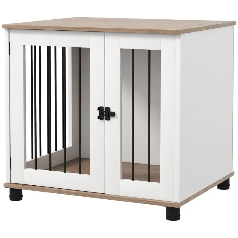 Dog Cage Pet on Feet 2 in 1 Side Table with 1 Lockable Door - Dimensions 73L X 60W X 68H cm
Dog Cage Pet on Feet 2 in 1 Side Table with 1 Lockable Door - Dimensions 73L X 60W X 68H cm