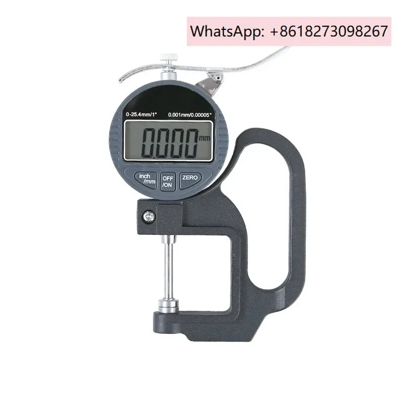 Толщиномер, высокоточный цифровой микрометр, толщиномер 0,001, бумажная пленка, прибор для измерения толщины кожи
Толщиномер, высокоточный цифровой микрометр, толщиномер 0,001, бумажная пленка, прибор для измерения толщины кожи