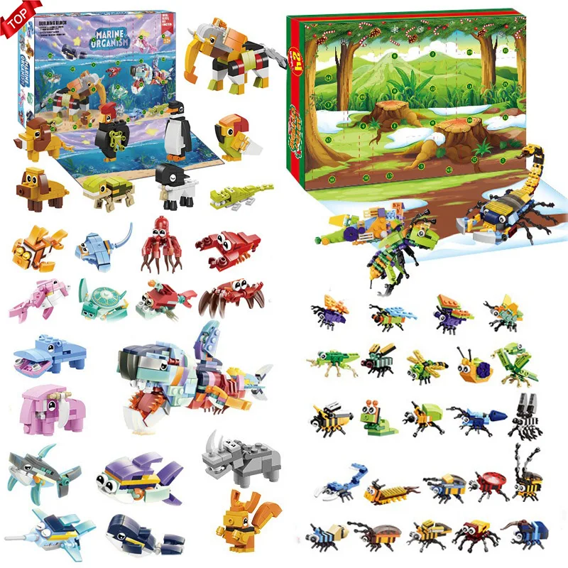 Christmas Advent Calendar Blind Box Animal Insects Dinosaur Building Blocks Box 24 Days Countdown Calendar 2026 New Year Gift
Christmas Advent Calendar Blind Box Animal Insects Dinosaur Building Blocks Box 24 Days Countdown Calendar 2026 New Year Gift