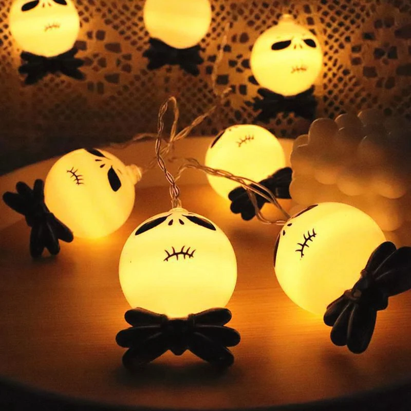String Light Halloween Ghost Face LED Light String Ghost Lantern Halloween Day Ghost Festival Party Home Decoration Reusable A
String Light Halloween Ghost Face LED Light String Ghost Lantern Halloween Day Ghost Festival Party Home Decoration Reusable A