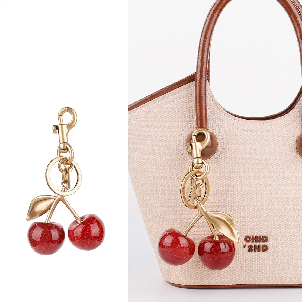 Red Cherry Pendant Keychain for Women'S Cute Bag Decoration Multifunctional Jewelry Car Key Accessories Trendy Charm Keyring
Red Cherry Pendant Keychain for Women'S Cute Bag Decoration Multifunctional Jewelry Car Key Accessories Trendy Charm Keyring