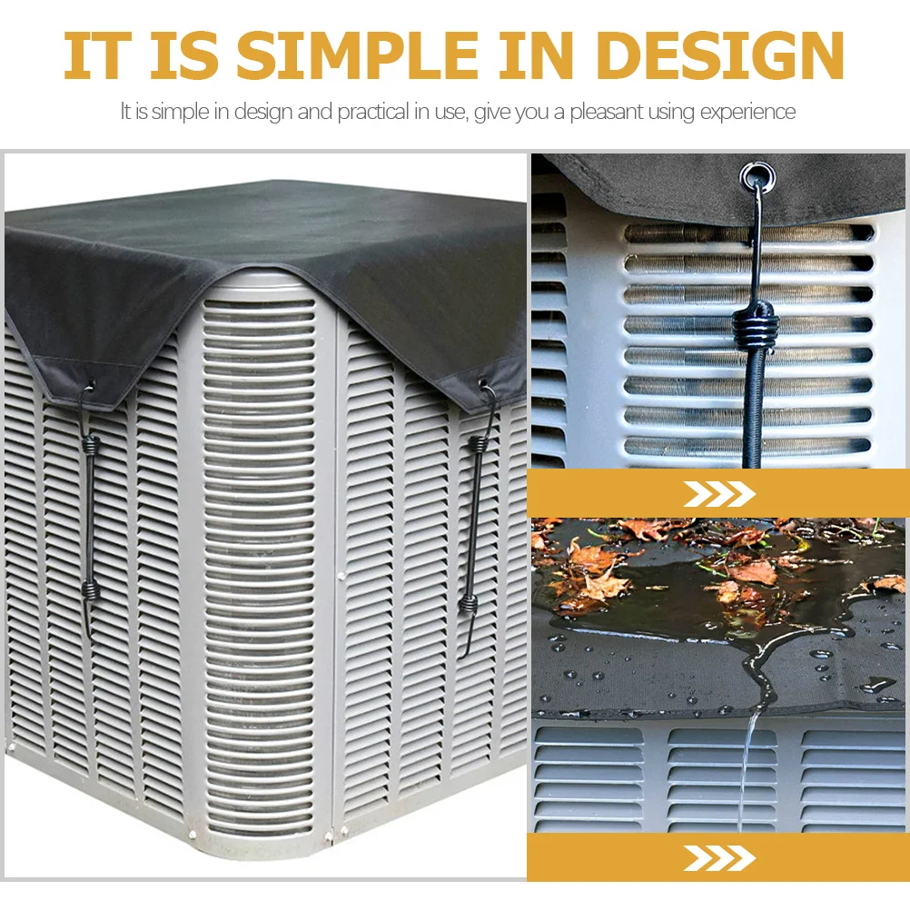 Universal Outdoor Ac Cover Protector Air Conditioner Cover for Outside Units Elastic Rope Fixing Dustproof Waterproof Anti-Rust
Universal Outdoor Ac Cover Protector Air Conditioner Cover for Outside Units Elastic Rope Fixing Dustproof Waterproof Anti-Rust