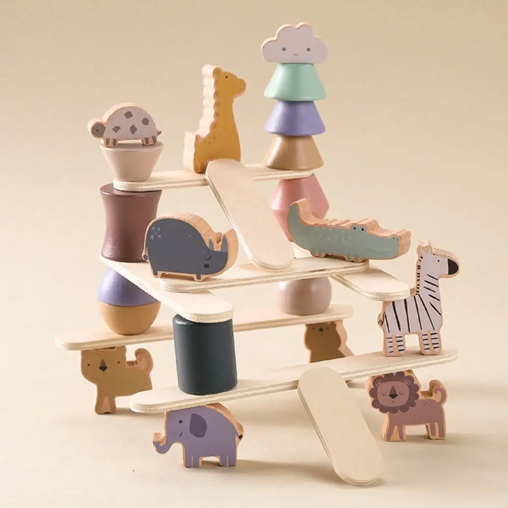 Montessori Wooden Animals Blocks Set Simulation Puzzle Animal Model Balance Toy Multipurpose Interactive
Montessori Wooden Animals Blocks Set Simulation Puzzle Animal Model Balance Toy Multipurpose Interactive