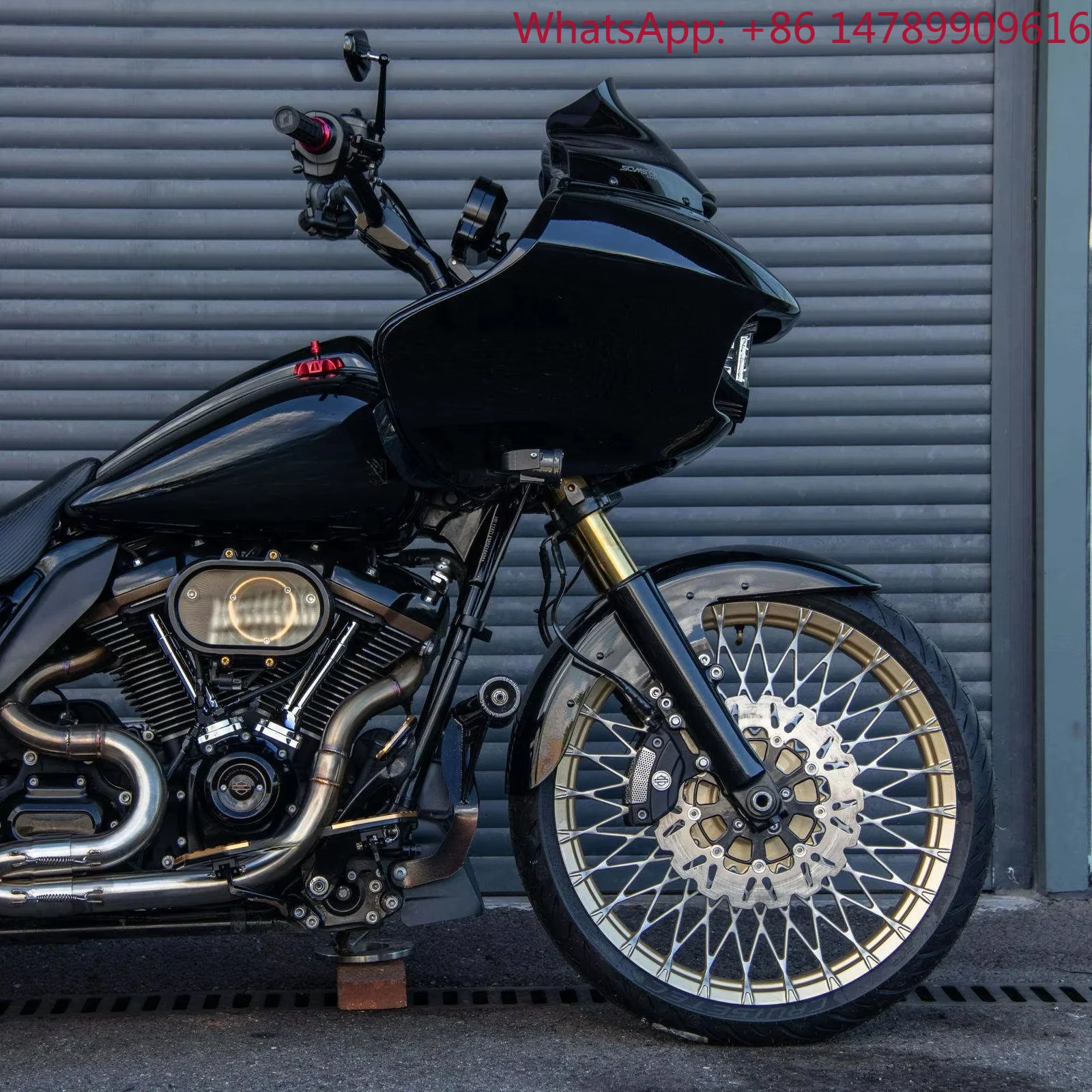 Customizablewheel Sizes.Customized Golden 3D Machined Aluminum Alloy Motorcycle Wheel Rims Front 23" Rear 18" For Fatboy Breakou
Customizablewheel Sizes.Customized Golden 3D Machined Aluminum Alloy Motorcycle Wheel Rims Front 23" Rear 18" For Fatboy Breakou