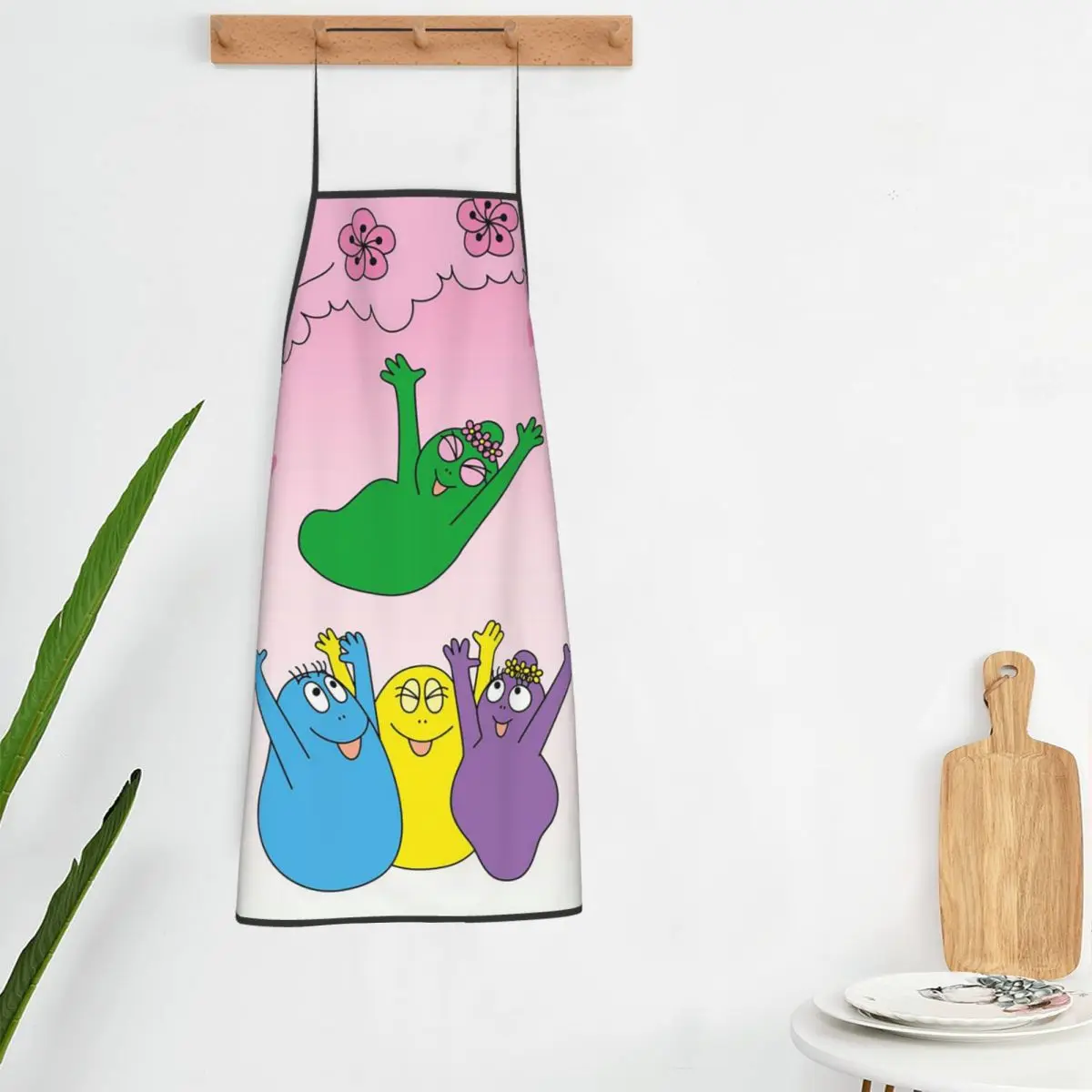 Кухонный фартук-нагрудник DE Kleine Dikke Barbapapa с мультяшным принтом для мужчин и женщин, для готовки, выпечки, уборки и рисования
Кухонный фартук-нагрудник DE Kleine Dikke Barbapapa с мультяшным принтом для мужчин и женщин, для готовки, выпечки, уборки и рисования