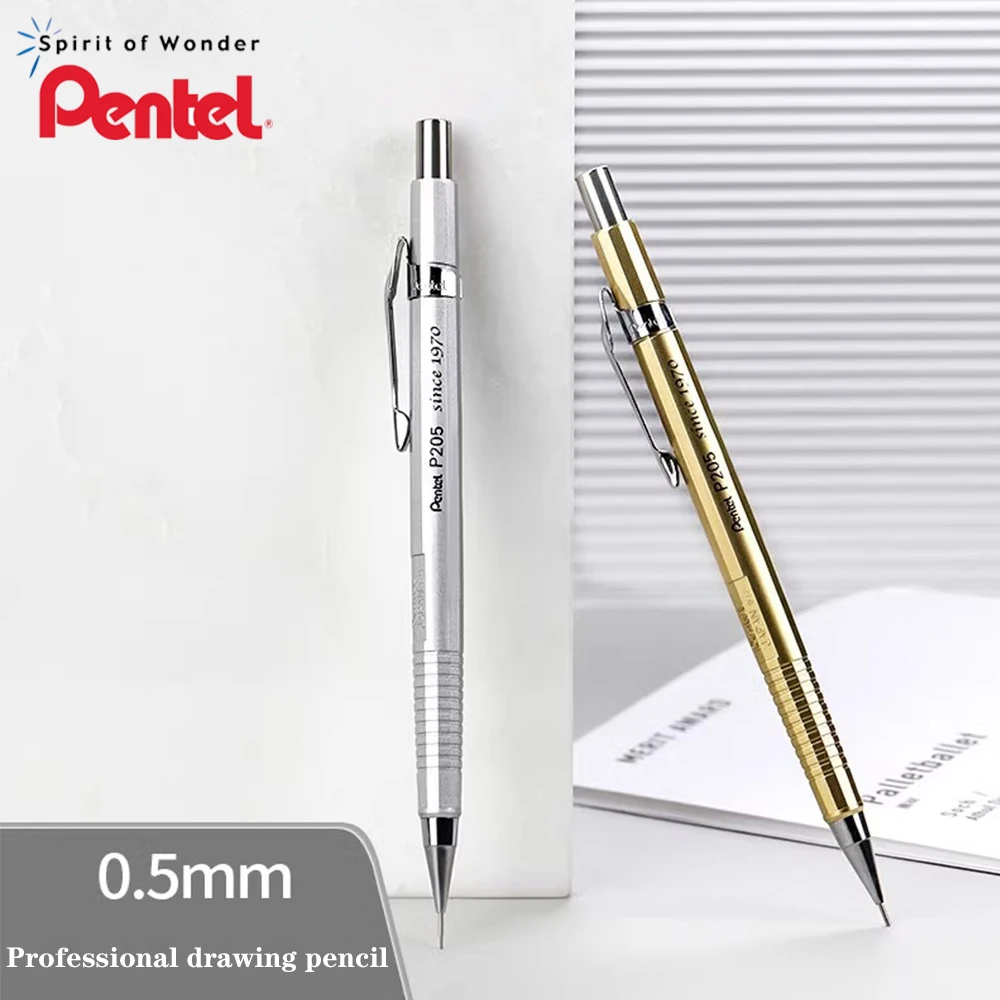 Япония Pentel профессиональный механический карандаш для рисования P205 0,5 мм студенческий милый карандаш с низким центром тяжести офисные художественные канцелярские принадлежности
Япония Pentel профессиональный механический карандаш для рисования P205 0,5 мм студенческий милый карандаш с низким центром тяжести офисные художественные канцелярские принадлежности