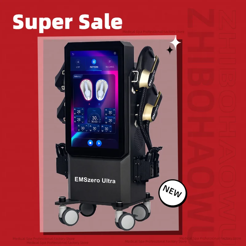 EMSZERO PRO Machines RF Nova Electromagnetic Sculpt Muscle Stimulator Professional Sculp 6500w 5 Handle Pelvic Girdle
EMSZERO PRO Machines RF Nova Electromagnetic Sculpt Muscle Stimulator Professional Sculp 6500w 5 Handle Pelvic Girdle