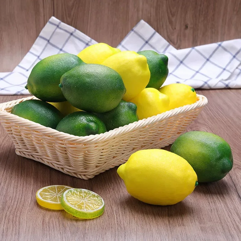 3pcs/Set Artificial Fake Lemons Realistic Faux Fruits Photography Props For Home Kitchen Table Decoration
3pcs/Set Artificial Fake Lemons Realistic Faux Fruits Photography Props For Home Kitchen Table Decoration