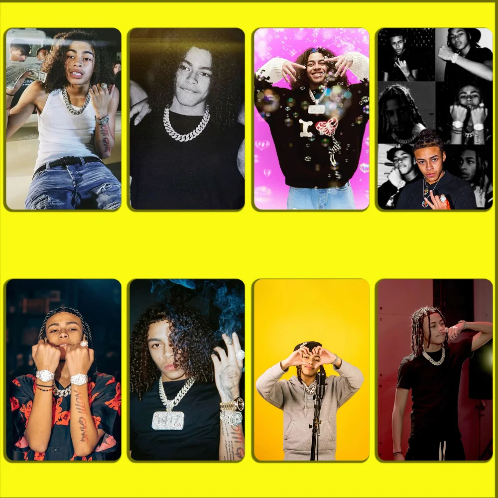 DD O-Osama Rapper Stickers For Debit Bank Credit Cards Metro Bus Pass Sticker Decoration Cover 4PCS Card Skin