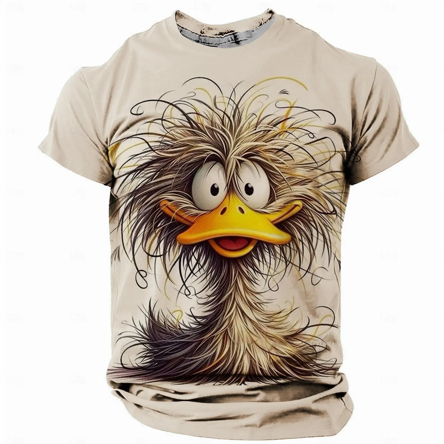 Animal duck pattern men's 3D printed T-shirt summer street casual sports quick drying round neck short sleeved shirt men's tops
Animal duck pattern men's 3D printed T-shirt summer street casual sports quick drying round neck short sleeved shirt men's tops
