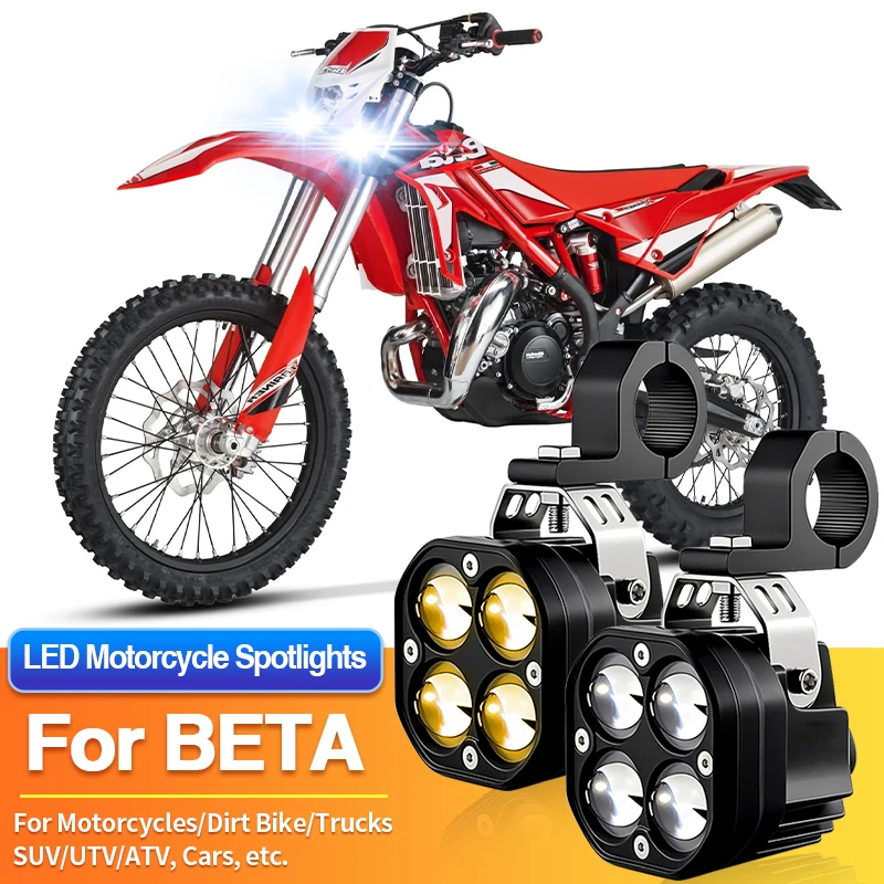 1 Set LED Motorcycles Headlight Dual Color Spotlight Truck Car SUV ATV 12V for BETA RR-Race Edition 300 390 480 200 250 350 430
1 Set LED Motorcycles Headlight Dual Color Spotlight Truck Car SUV ATV 12V for BETA RR-Race Edition 300 390 480 200 250 350 430