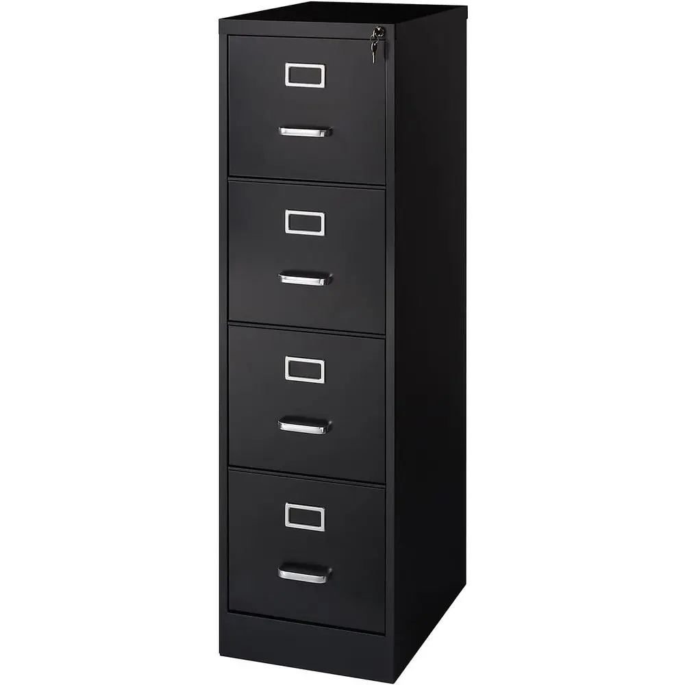 Lockable Letter Size Vertical File Cabinet, 22 Deep x 14.9 Wide x 51.97 High, Black
Lockable Letter Size Vertical File Cabinet, 22 Deep x 14.9 Wide x 51.97 High, Black