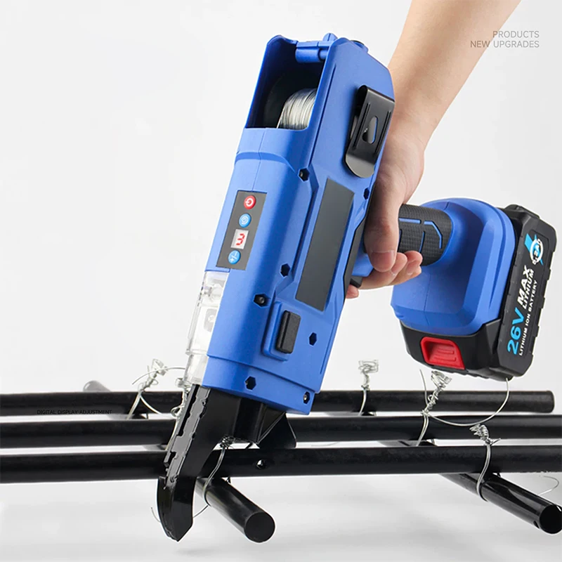 Lithium-Ion Rebar Tying Machine Portable Handheld Automatic Rebar Tying Machine 2200mAh / 5200mAh High-Capacity Lithium-Ion Batt
Lithium-Ion Rebar Tying Machine Portable Handheld Automatic Rebar Tying Machine 2200mAh / 5200mAh High-Capacity Lithium-Ion Batt